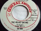 THE VELVET SATINS   NOTHING CAN COMPARE TO YOU ** US GENERAL AMERICAN 45 PROMO