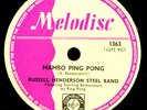 RUSSEL HENDERSON STEEL BAND Mambo Ping Pong / The Irish Washer Woman 78rpm S9764