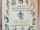 Alice's Adventures in Wonderland Box Set 4LPs & HC Book Cyril Ritchard Riverside