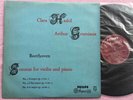 CLARA HASKIL & GRUMIAUX Beethoven ORIG Philips Plum A00400L HOL-1950s LP EX+