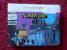 AUTOGRAPH BOOK -JOHNNY CASH, JUNE CARTER CASH + OTHER COUNTRY STARS 1980'S