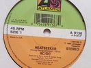 RARE AC/DC MISPRESS HEATSEEKER / GO ZONE BLANK LABEL 