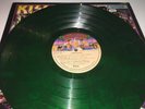 KISS Unmasked GREEN WA VINYL Mexican NM Lp 1980 LATIN AMERICA Mexico