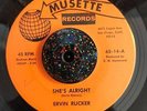 R&B Northern Soul 45 Ervin Rucker-She's Alright HEAR IT