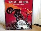 MEAT LOAF BAT OUT OF HELL PROMOTIONAL POSTER LYRIC SHEET,STEINMAN,ROCK THEATRE