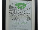 GREEN DAY+Basket Case+POSTER+AD+RARE+ORIGINAL 1995+FRAMED+EXPRESS GLOBAL SHIP