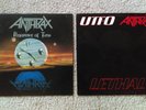 ANTHRAX Persistence Of Time + Lethal (w/ UTFO) LPs Joey Belladonna VINYL m/