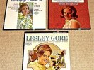 LESLIE GORE 3 Org. Issue LP's: I'll Cry If I Want To/Boys, Boys, Boys/Girl Talk