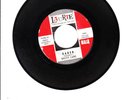 VERY RARE DOO WOP 45 - RUSTY LANE - KAREN/COMES THE DAY ON LAURIE