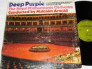DEEP PURPLE -CONCERTO FOR GROUP & ORCHESTRA - GREEN WB  PITMAN PRESS 1970