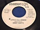 SONNY CURTIS Ovation Love is All Around (Mary Tyler Moore show) 45 wlp