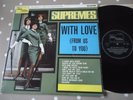 EX+ RARE TAMLA MOTOWN UK VINYL LP SUPREMES WITH LOVE BEATLES MONO11002 TOP AUDIO