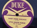 Duke 301 LITTLE JUNIOR PARKER Sweet Home Chicago 78 rpm R&B  EE+ circa 1962