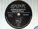 1959 Rock ‘n’ Roll 78 rpm RAY SHARPE Linda Lu  LONDON INT’L  South Africa EX