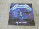 METALLICA-RIDE THE LIGHTNING-LP-VINYL-US-GOLD PROMO STAMP-INNER-60396 1-NM