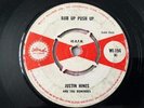 JUSTIN HINES AND THE DOMINOES Rub Up Push Up 45 Island Records WI-194 UK 1965