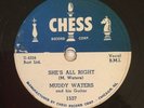 78rpm, Muddy Waters, #1537,Chess, (E+)She's All Right, Sad, Sad Day