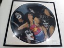 Kiss The Chris Tetley Interviews Framed Picture Disc EX Vinyl LP Record CT 1012