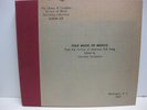 LIBRARY OF CONGRESS ALBUM XIX - FOLK MUSIC OF MEXICO