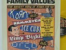 Family Values Tour '98 - 2LP 1998 Yellow Vinyl Korn Ice Cube LIMP BIZKIT PRIMUS
