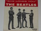The Beatles She Loves You / I’ll Get You Swan Records 45 RPM Pic Sleeve & Record