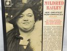 MILDRED BAILEY: Her Greatest Performances w/ Book COLUMBIA Box Set VINYL LP VG+