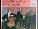BEETHOVEN sonatas cello piano ROSTROPOVITCH / RICHTER  BOX 2 LP STEREO SEALED