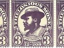 Block of 3  1958 Thelonious Monk Riverside 12-209 stamps