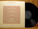 CLASSICAL LP: ARVO PART, TABULA RASA 1984 ECM 1275, 25011 GateFold
