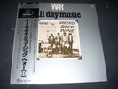 WAR All Day Music LP Japan Import w/ OBI Trio Records AW 2003 NM w/ lyric sheet