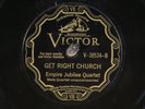 78 RPM -- Empire Jubilee Quartet, Victor 38534, EE+ Gospel - Blues