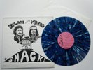 DYLAN AND YOUNG THE BAND SNACK Music Album Vinyl Records 1975 Blue Vinyl