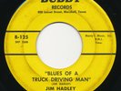 JIM HADLEY Blues Of Truck Driving Man BUDDY Texas Truckin’ Rockabilly 45 Hear