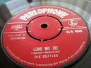 Beatles Love Me Do Stunning .Orig UK Parlophone  red label 7inch 45 ex con