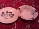 VINTAGE BEATLES ORIGINAL WASHINGTON HANLEY CREST DISH & PLATE