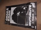 CHAKA KHAN 1983 ORIGINAL FRANCE CONCERT POSTER