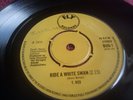 T-REX - MARC BOLAN Ride a white swan  Mislabeled 1970 7