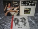3 x RON WOOD *LIVE AT THE RITZ *SURE THE ONE YOU NEED *& RONNIE LANE *LP Vinyl