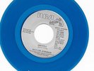 45 WAYLON JENNINGS AMERICA (long/short vers)RCA blue vinyl promo unplayed Mint-.