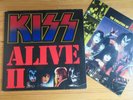 KISS : ALIVE II   2 Vinyl LP Foc + BOOKLET HEAVY METAL ROCK  1977 Germany