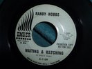 RANDY HOBBS waiting & watching / slowly but surely PROMO 45 EMBER 1960s