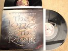 Lord Of The Rings Animation Movie Soundtrack Record lp VG++