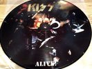 KISS Alive    KISS ARMY Picture Disc Vinyl LP Excellent