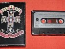 GUNS N' ROSES - UK CASSETTE TAPE - APPETITE FOR DESTRUCTION