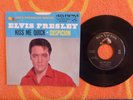 ELVIS PRESLEY Kiss Me Quick 45 rpm w/PICTURE SLEEVE RCA Gold Standard Dog At Top