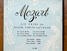 JANOS STARKER / AITAY / MOZART Six Trios For Piano Violin Cello PERIOD TE 1013