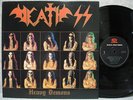 DEATH SS HEAVY DEMONS DIFF COVER 1992 LP PICTURE W/INSERT NM Promo