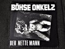 BÖHSE ONKELZ, Der Nette Mann FIRST RELEASE 1984 Vinyl LP (VERY RARE) + Poster