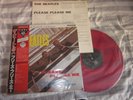 BEATLES PLEASE PLEASE ME JAPAN 20th UK CUTTING MONO RED COLOR VINYL w/OBI RARE