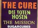 THE CURE - DIE TOTEN HOSEN  1989 KONSTANZ Tour Poster - Concert Poster  84X60cm
